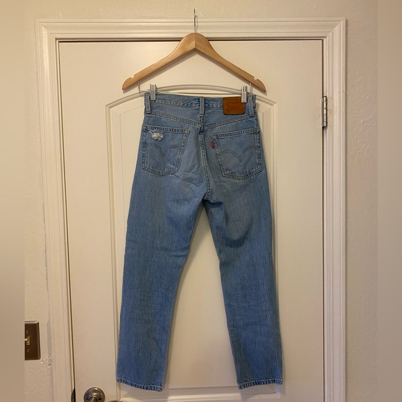 Levi’s 501 High Waisted Jeans - Picture 3 of 5